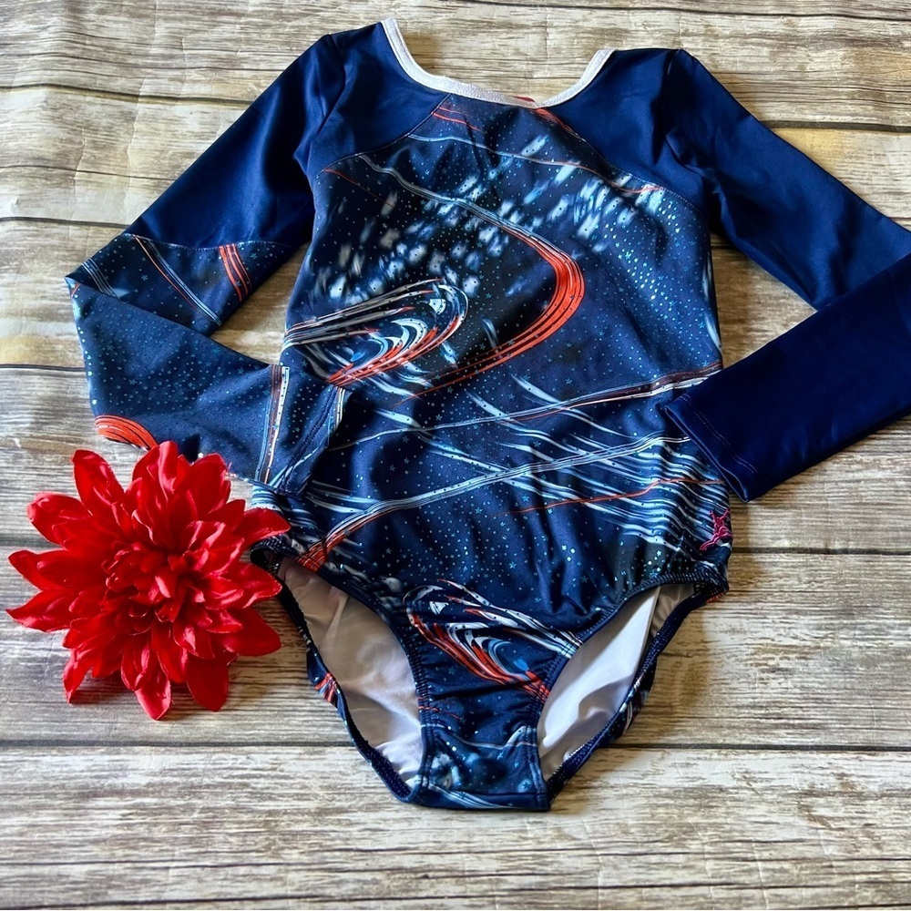 NWT L/S CAPEZIO GYMNASTIC LEO